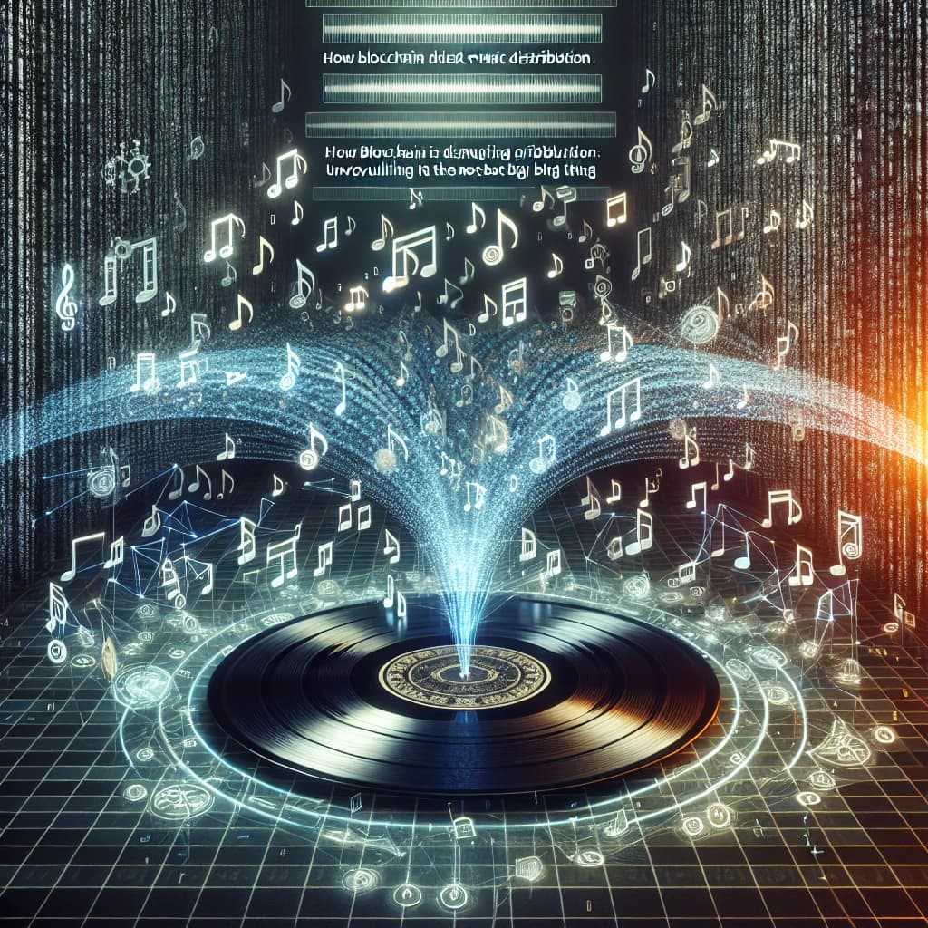 Como o Blockchain está a revolucionar a distribuição de música: Revelando a próxima grande novidade