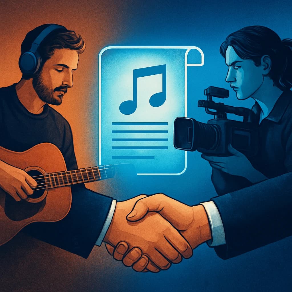 Acordos de Licença de Sincronização Explicados: O Que Músicos e Cineastas Precisam Saber